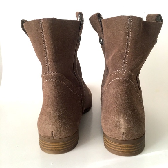 Frye & Co 9.5M Ankle boots Taupe Beige Suede - Picture 10 of 13